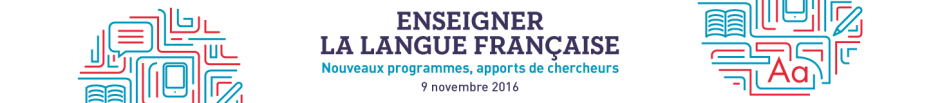 logo Enseigner la langue française : nouveaux programmes, apports de chercheurs